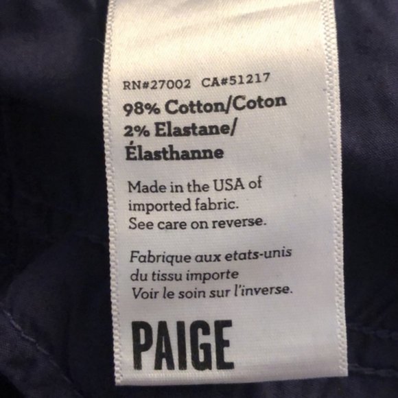 Paige MARLEY Skinny Zip moto pants, 31 - Picture 9 of 14